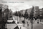 De oorspronkelijke Linnaeusstraat, nog zonder spoordijk.
<br/>
Particuliere collectie, eind jaren 20